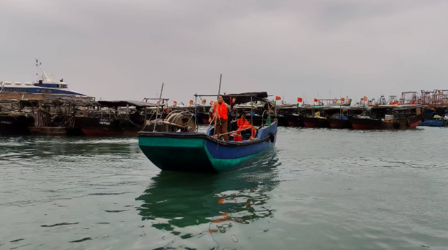 北海西村港海域出海钓鱼捕鱼下网  19207793522